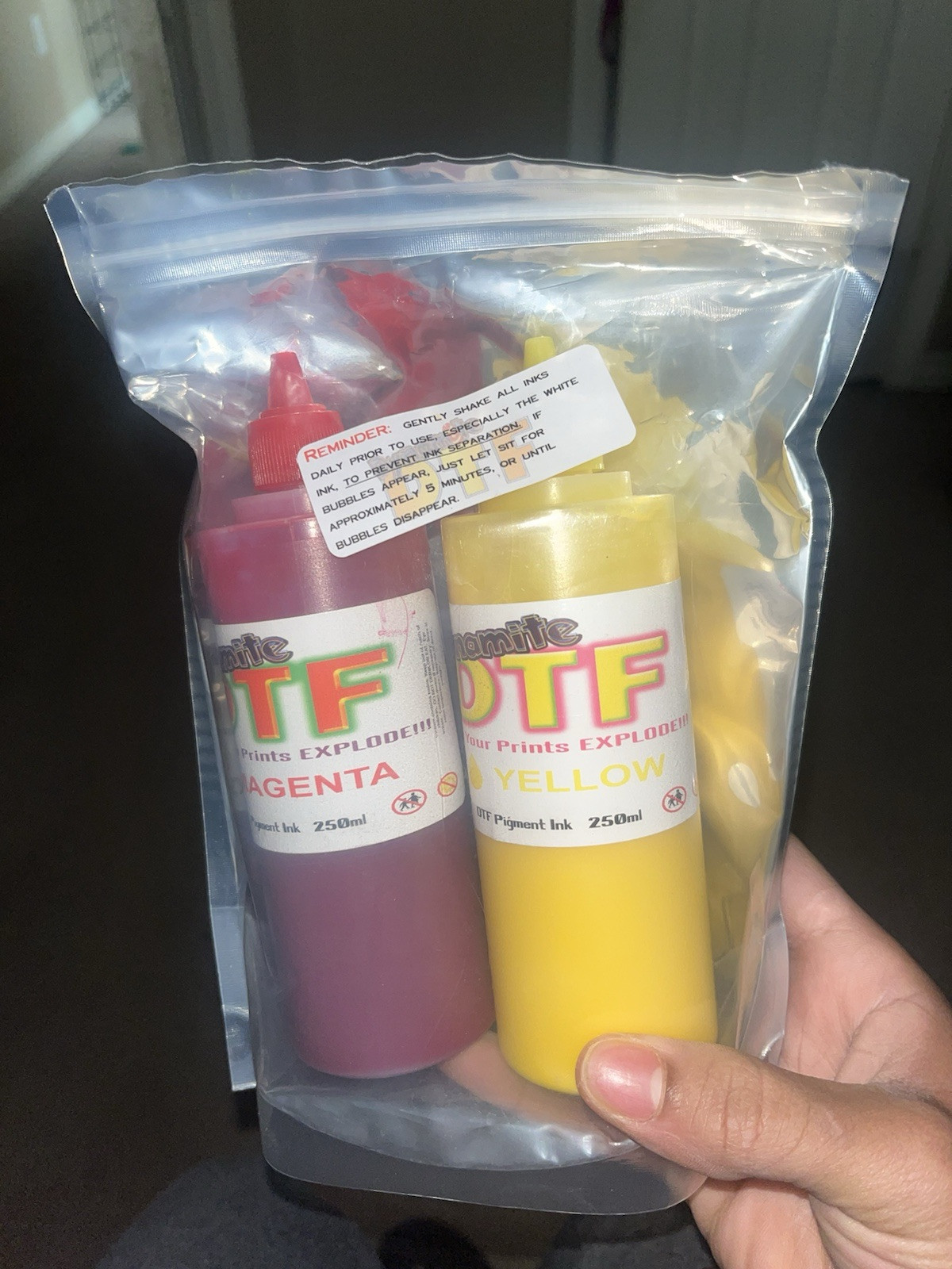 Custom Used Starter DTF Kit CWWMYB