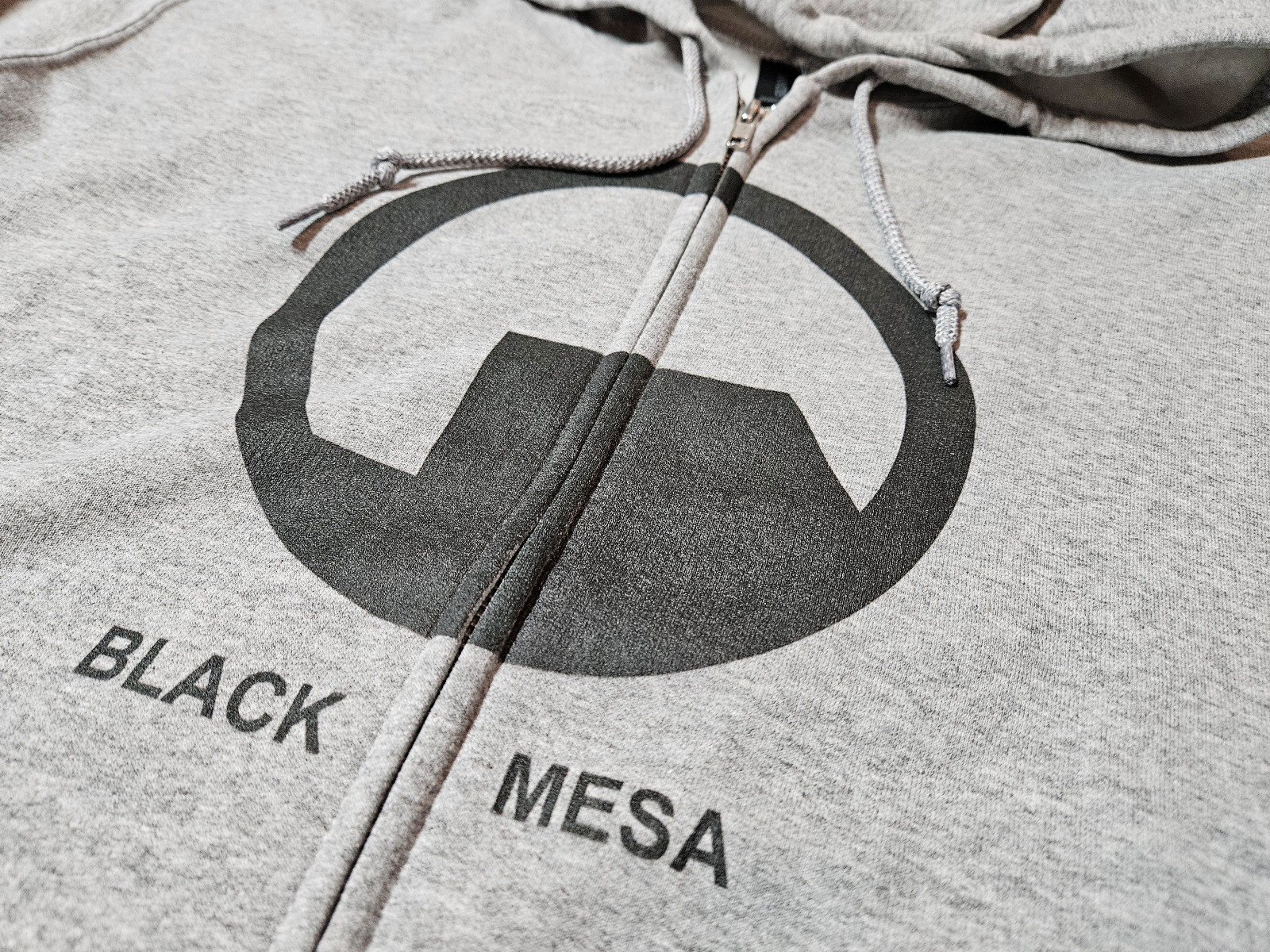 Black Mesa Zip-Up Hooded Sweatshirt Hoodie Alyx Vance Half-Life