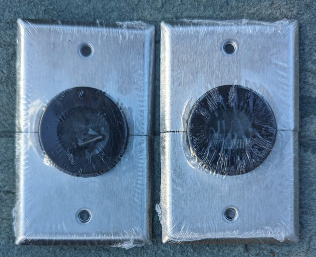 Mulberry 97625 Horizontal Split Plate Stainless Steel Lot Of 2