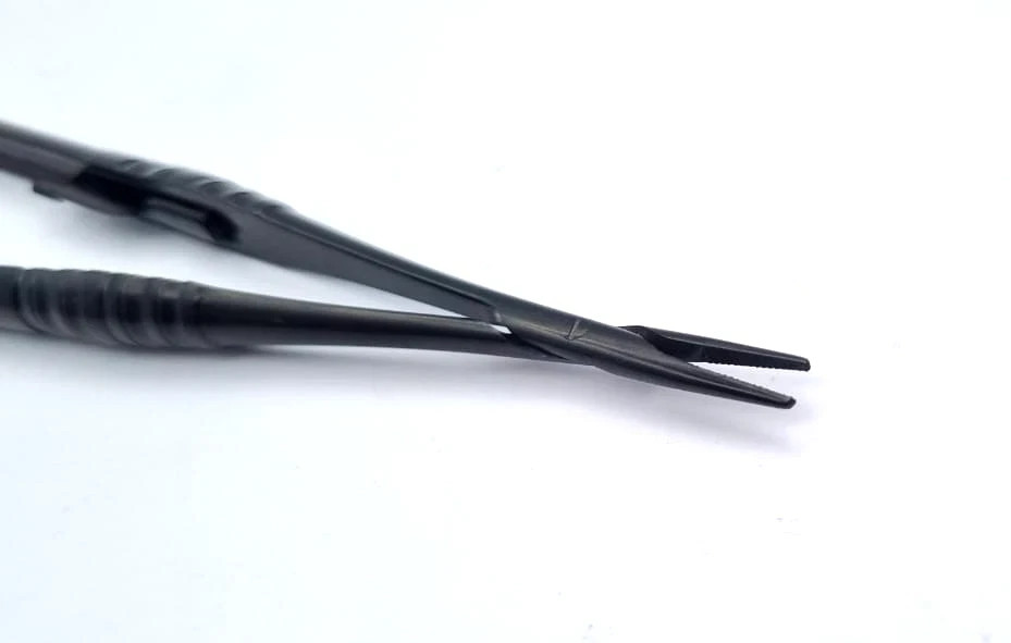 Micro Needle Holder 17.5 cm Black