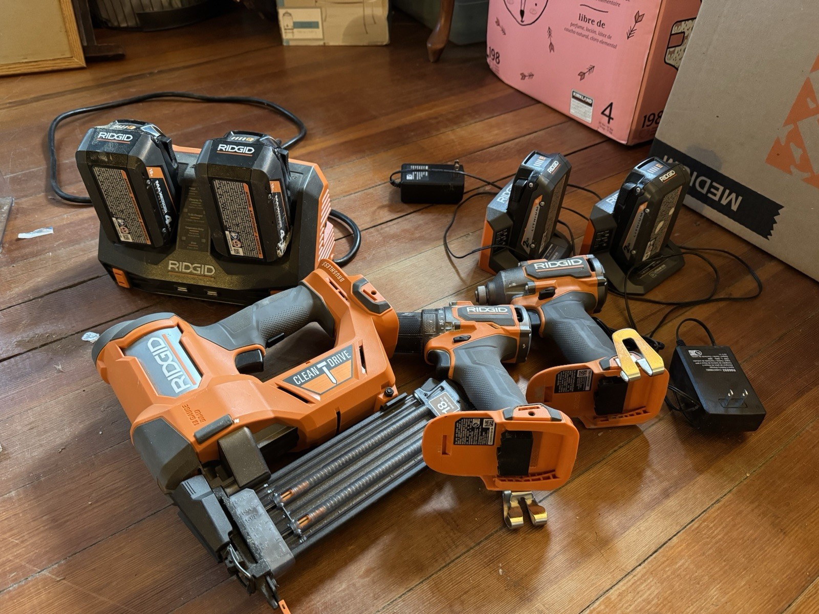 ridgid power tools and batteries