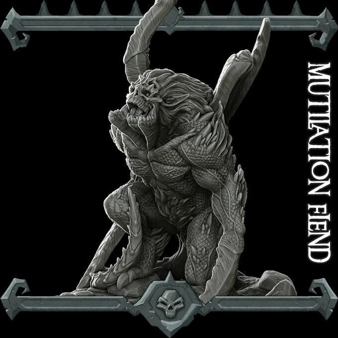 Mutilation Fiend - Wargaming Miniatures Rocket Pig Games D&D DnD