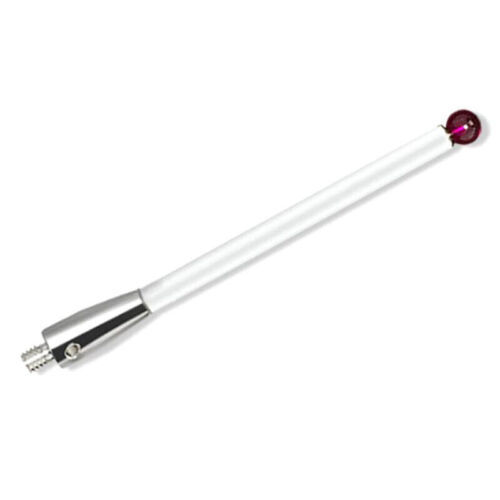 2PC A-5000-8156 CMM Touch Probe Stylus 6mm Ruby Ball Tips 150mm M4 Ceramic Stem