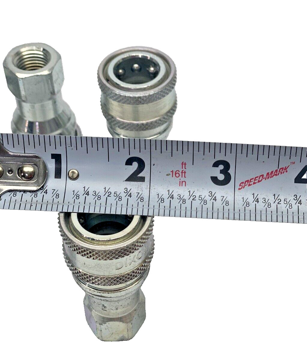Pack of 5, Dixon Quick Coupling 2HF2 Hydraulic Socket