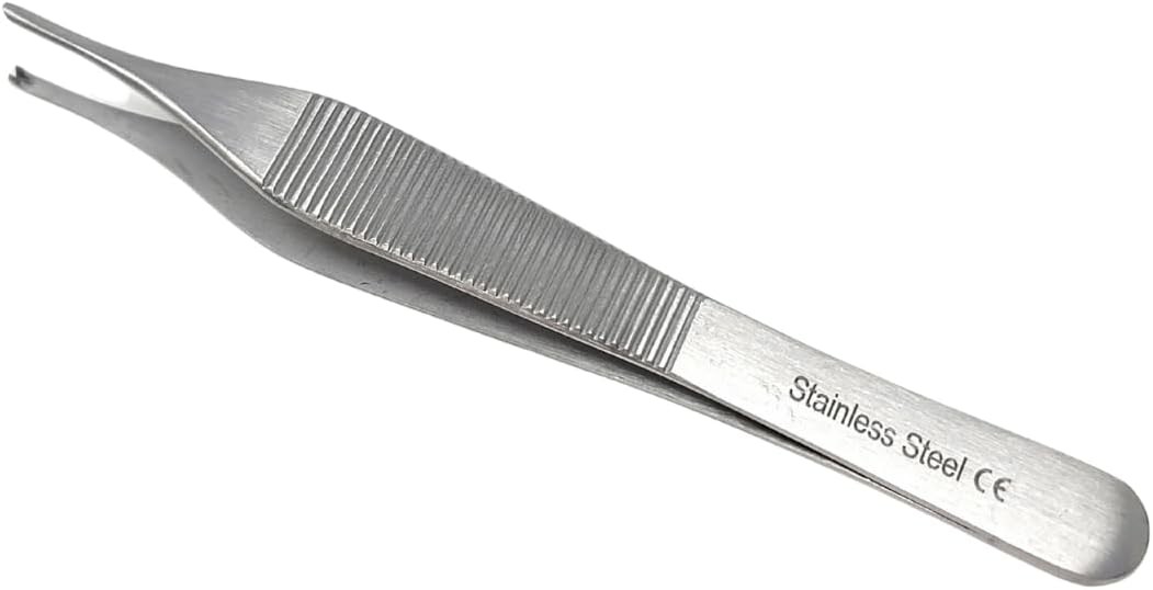 Adson Forceps 1×2 Rat‑Tooth Tissue Forceps, Adson‑Brown & Adson Dressing Forceps