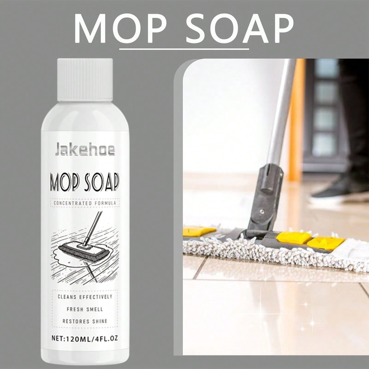Mop Soap Concentrated Formula Mop Soap Highly Scented Mop Cleaner Mop Soap