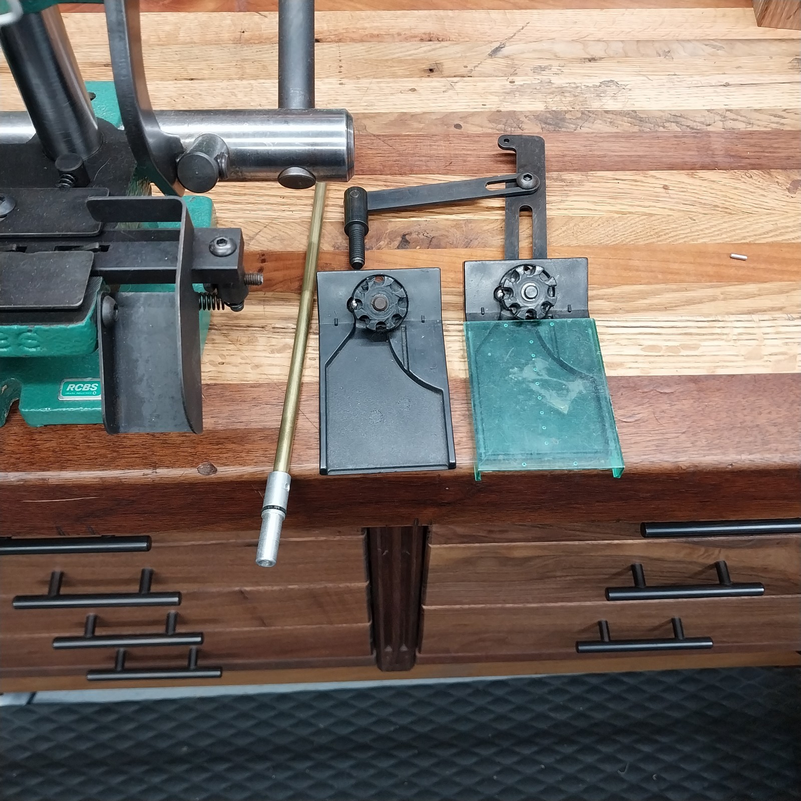 rcbs green machine reloading press excellent condition 38/357