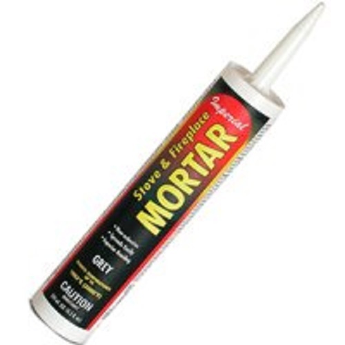 NEW LOT OF (2) IMPERIAL KK0067-A GREY STOVE & FIREPLACE MORTAR CAULK 5385430