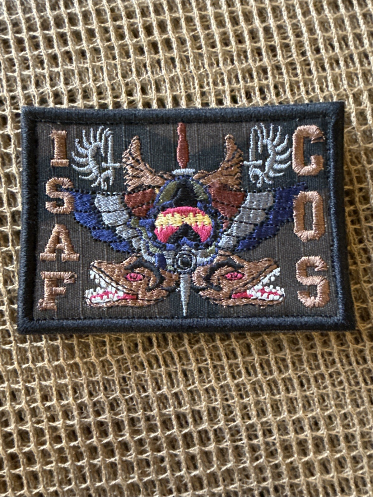 French Foreign Legion Navy ISAF COS Afgan War -ODG Patch