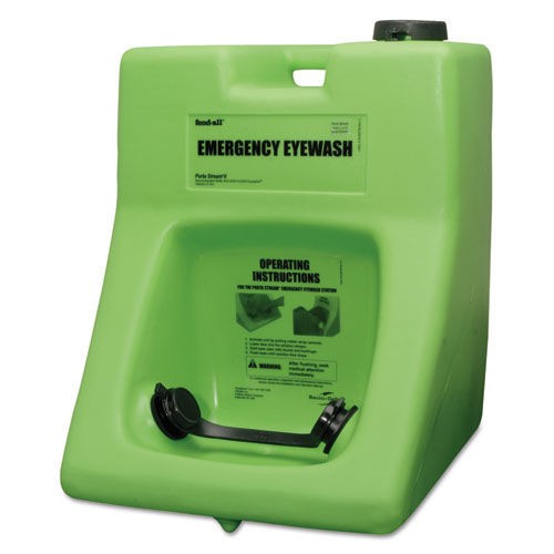 Honeywell 320002000000 16 Gal Eye Wash Station w/ Eyesaline Concentrate New