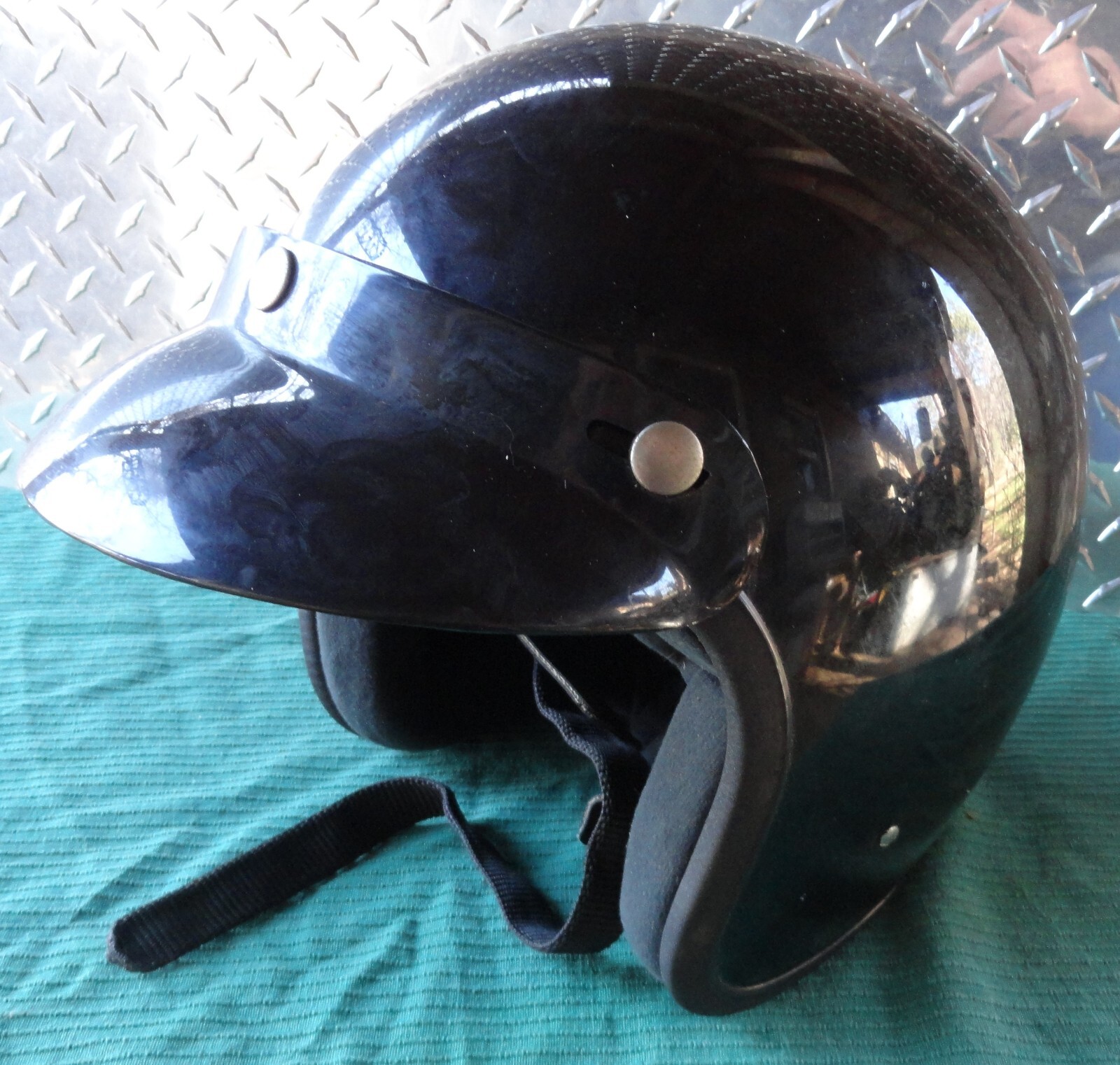 Vector Small Helmet with Visor Black Unused Long-Term Storage USA Fast Ship