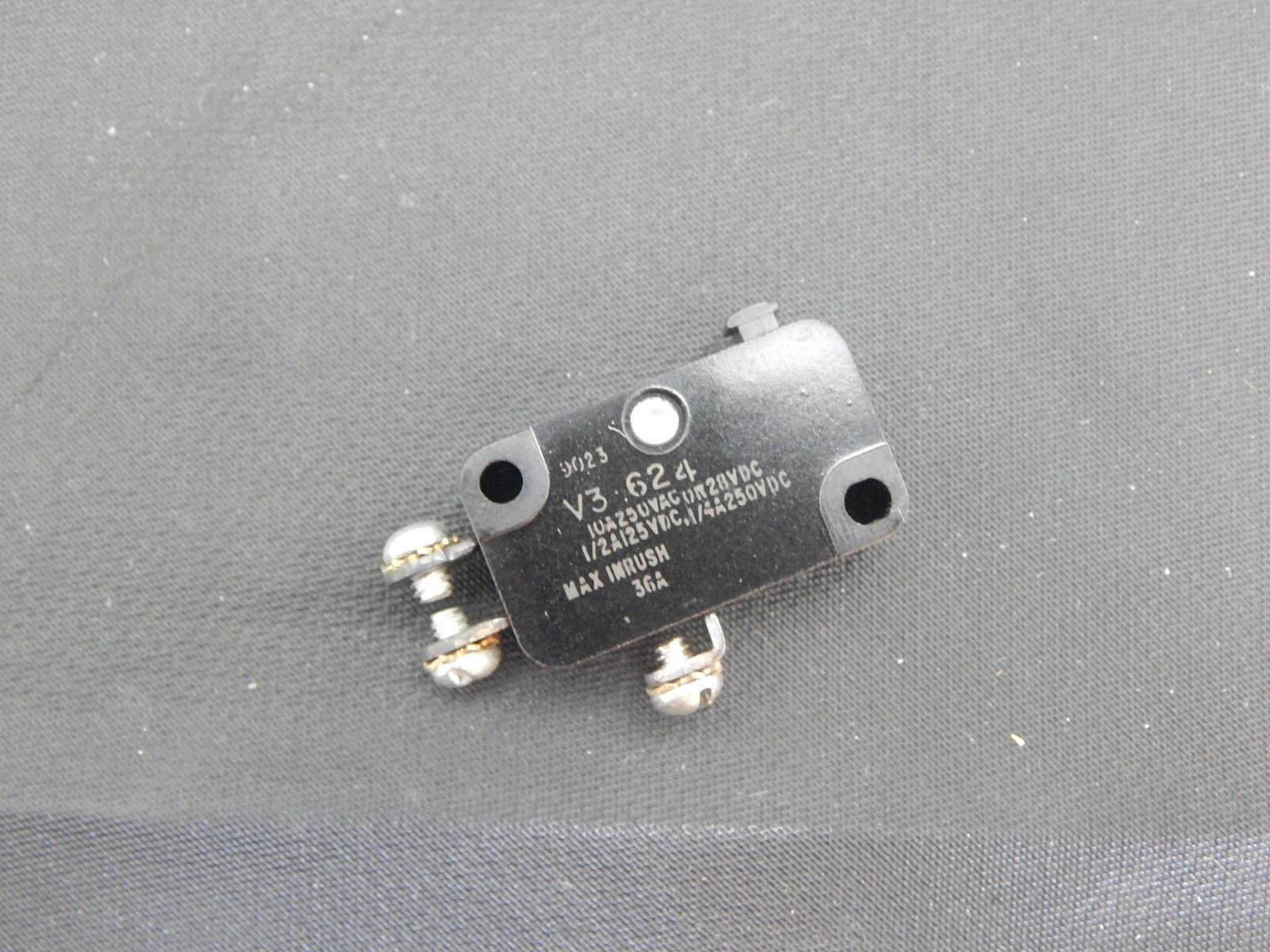 HONEYWELL MICROSWITCH V3-624 SNAP IN PUSH SWITCH - USA SELLER FAST SHIPPING