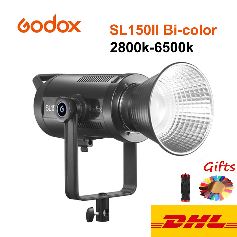 Godox SL150IIBi 150W Bi-Color LED Video Light Photography Daylight 2800K-6500K