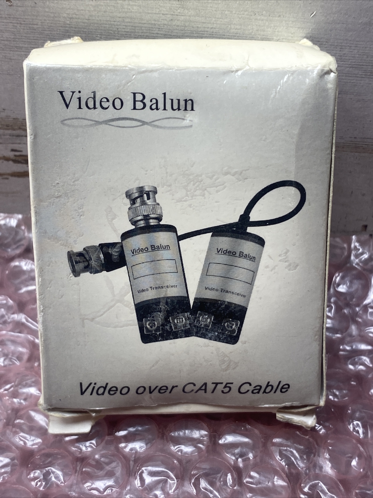New 2pc, 1Channel Passive Video Balun Transmitter, Model VB-2V