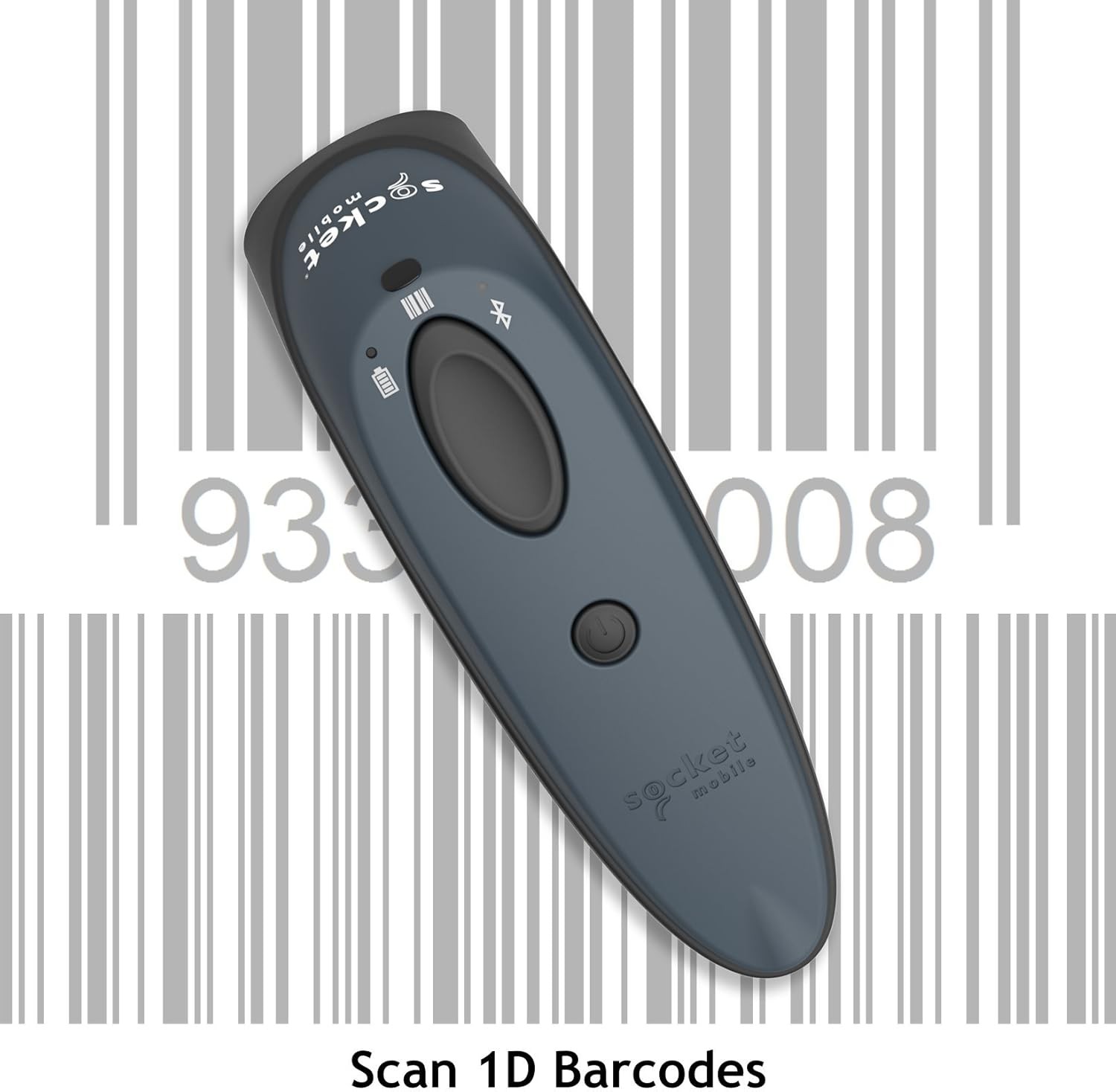 ✨ Open Box Socket Mobile DuraScan D730 1D Laser Bluetooth Barcode Scanner Gray