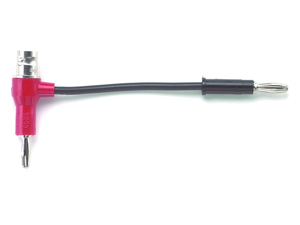 Pomona 4684 - BNC (F) To Banana Plug & Single Ground Banana Plug, +55º C, 500