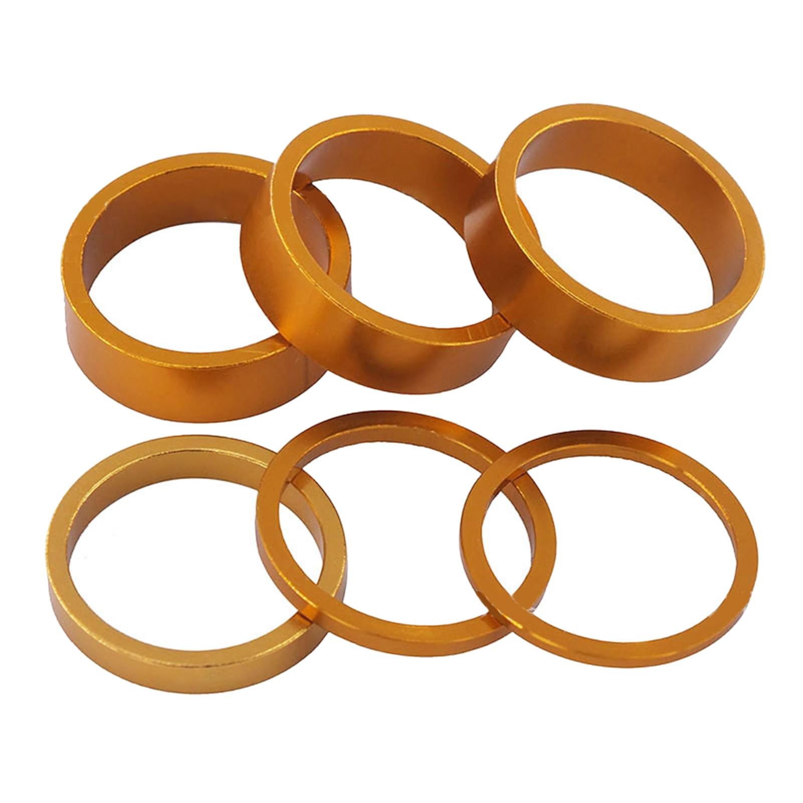 Mountain Bicycle Aluminum Alloy Headset Fork Spacer Ring Stem Washer Kit