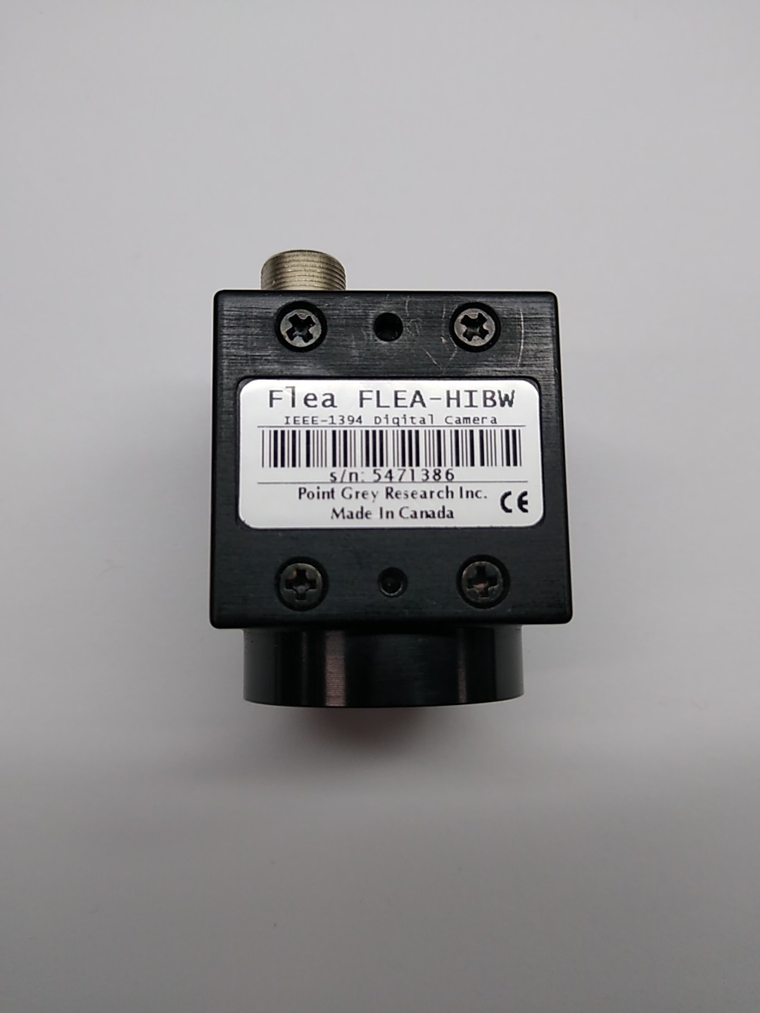 Point Grey Flea Flea-HIBW Camera (TESTED)