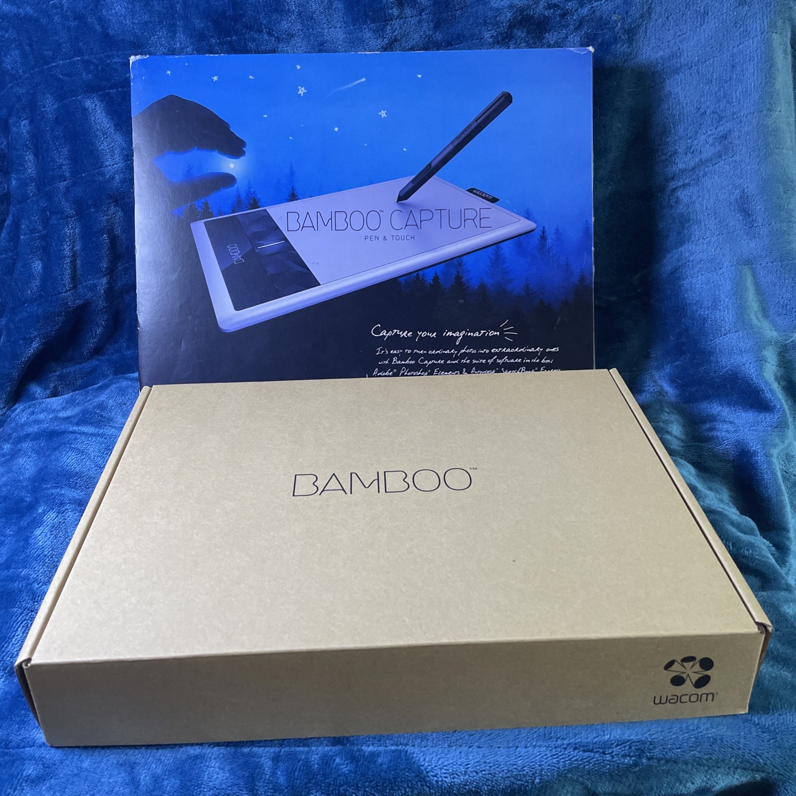 Wacom Bamboo Capture Pen and Touch Tablet CTH-470 Excellent Condition