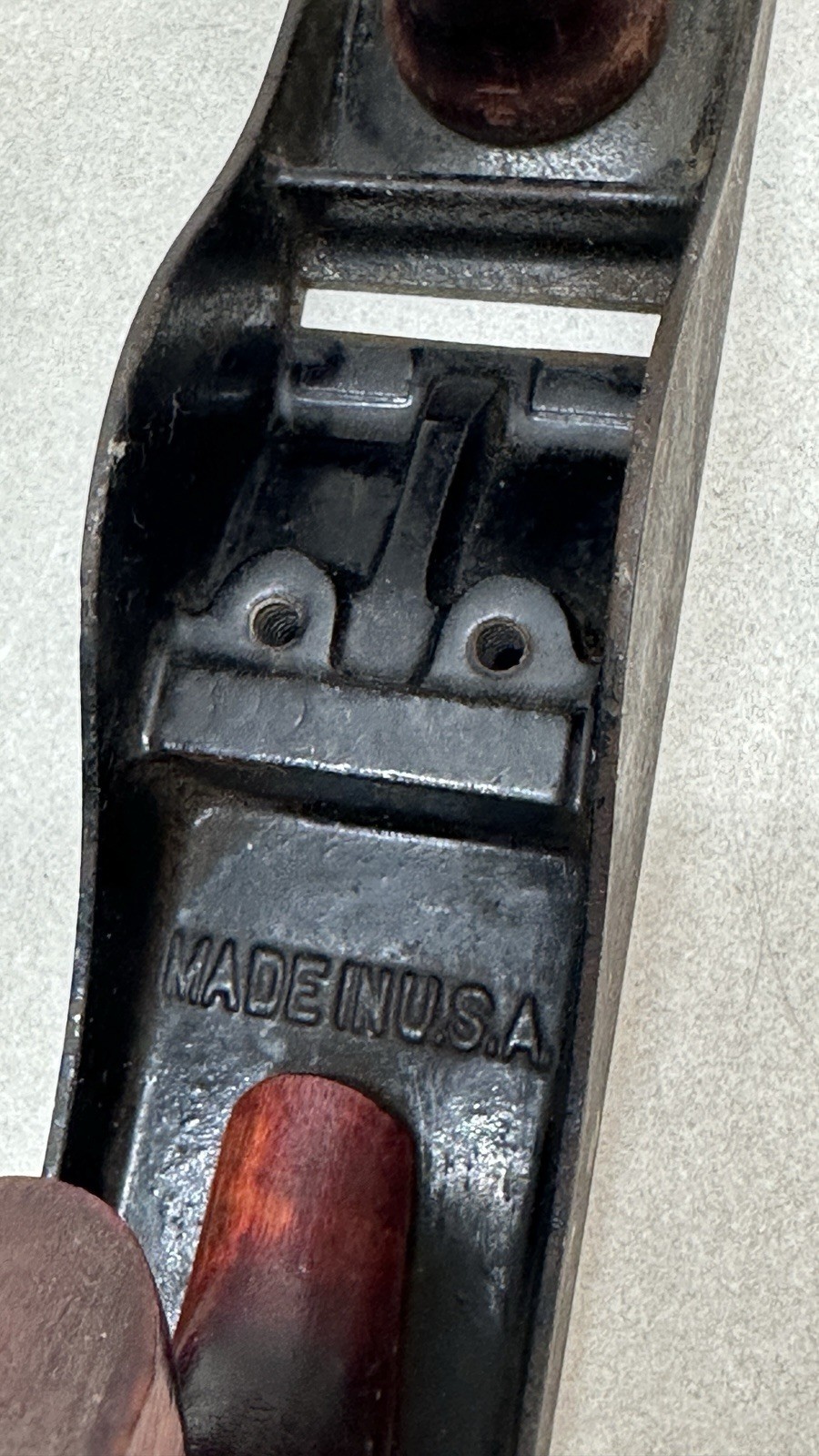 Fulton No. 2 Size Wood Plane Model 3708 BL Made for Sears