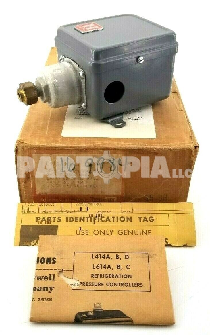 Honeywell, L414X-1027-1 / L414X10271 Pressure Switch, 5-150psi