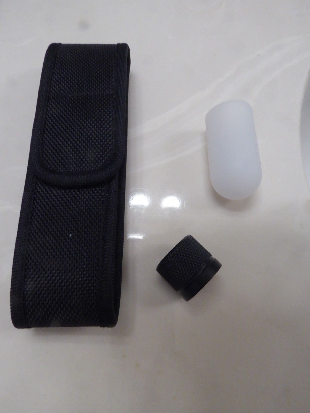 Sofirn Sp31 Flashlight Acc. Holster, Diffuser, Magnetic Black or Red End Cap