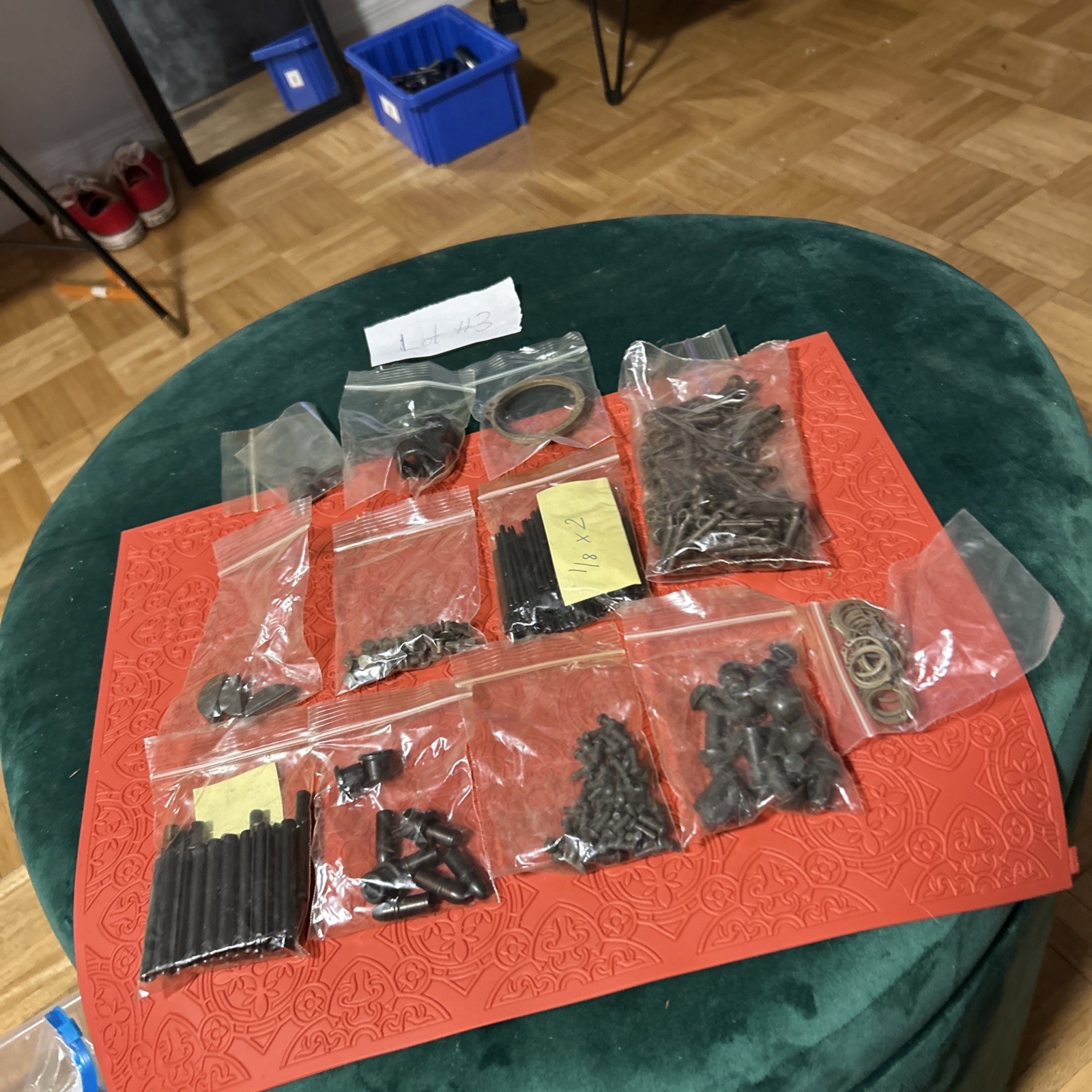 Great Mixed Bulk Lot Of Machinist Parts Most New Some Used (Q24)