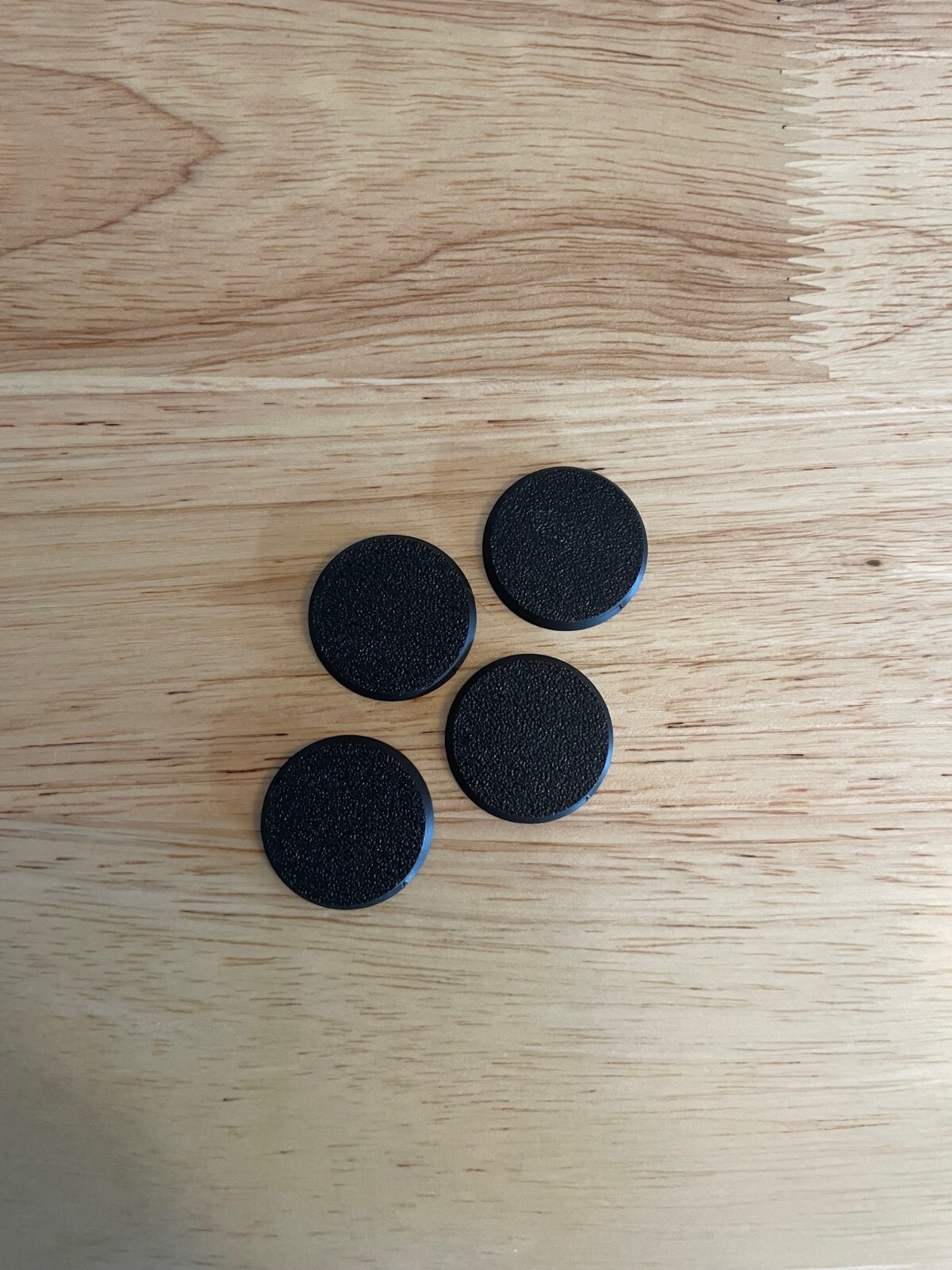 25mm Plastic Round Bases, Set of 50, Miniature Wargaming, Warhammer Fantasy, 40K