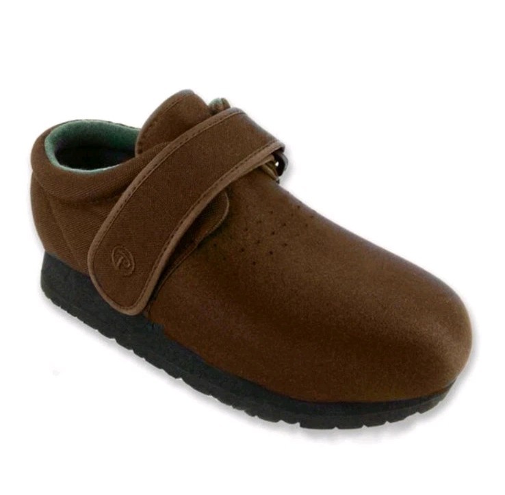 Pedors 605 Diabetic Orthopedic Shoes Brown Womens 9 Mens 7 XW Swollen Feet Edema