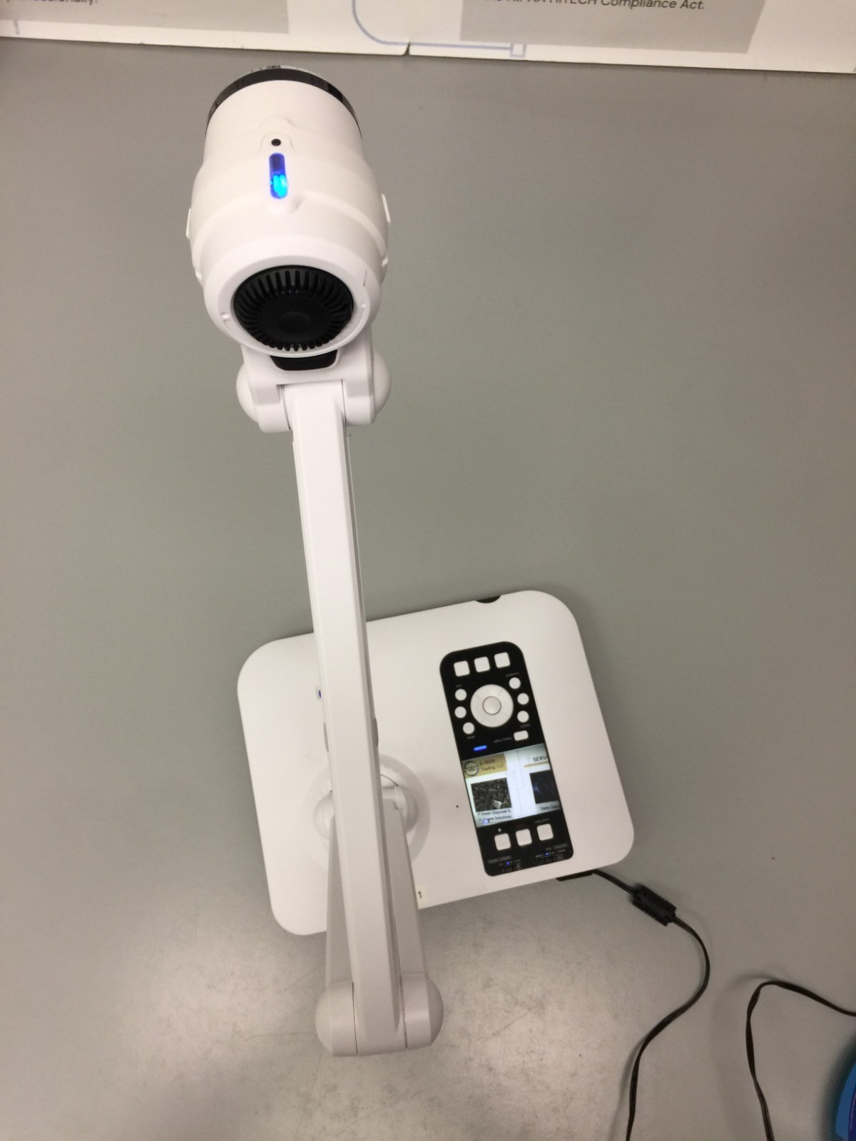 R20 QOMO HITE VISION QPC60 SCIENCECAM / DOCUMENT CAMERA W CD / CORDS &REMOTE