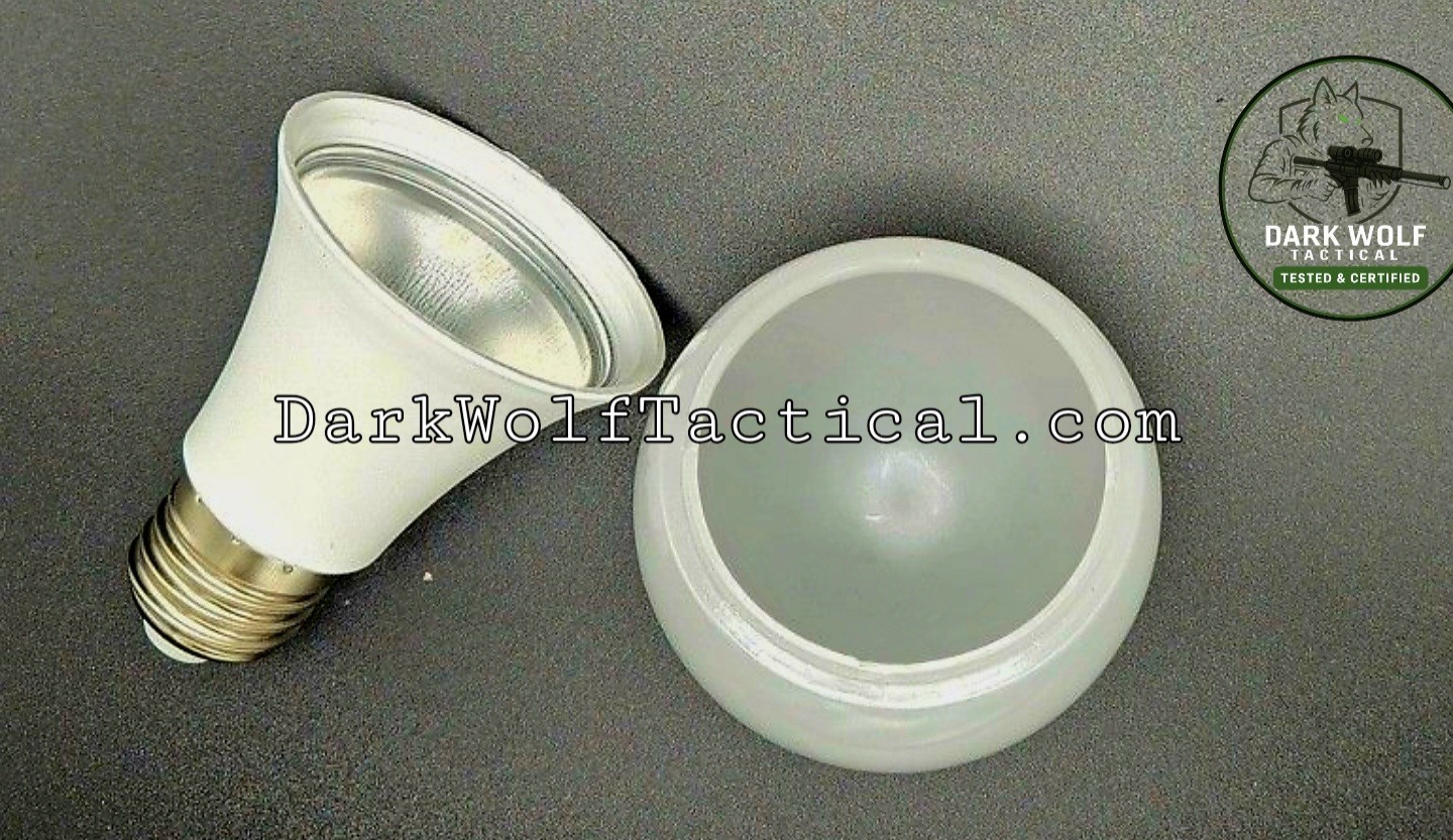 Secret Hidden Compartnemt Light Bulb Diversion Safe For Valuables