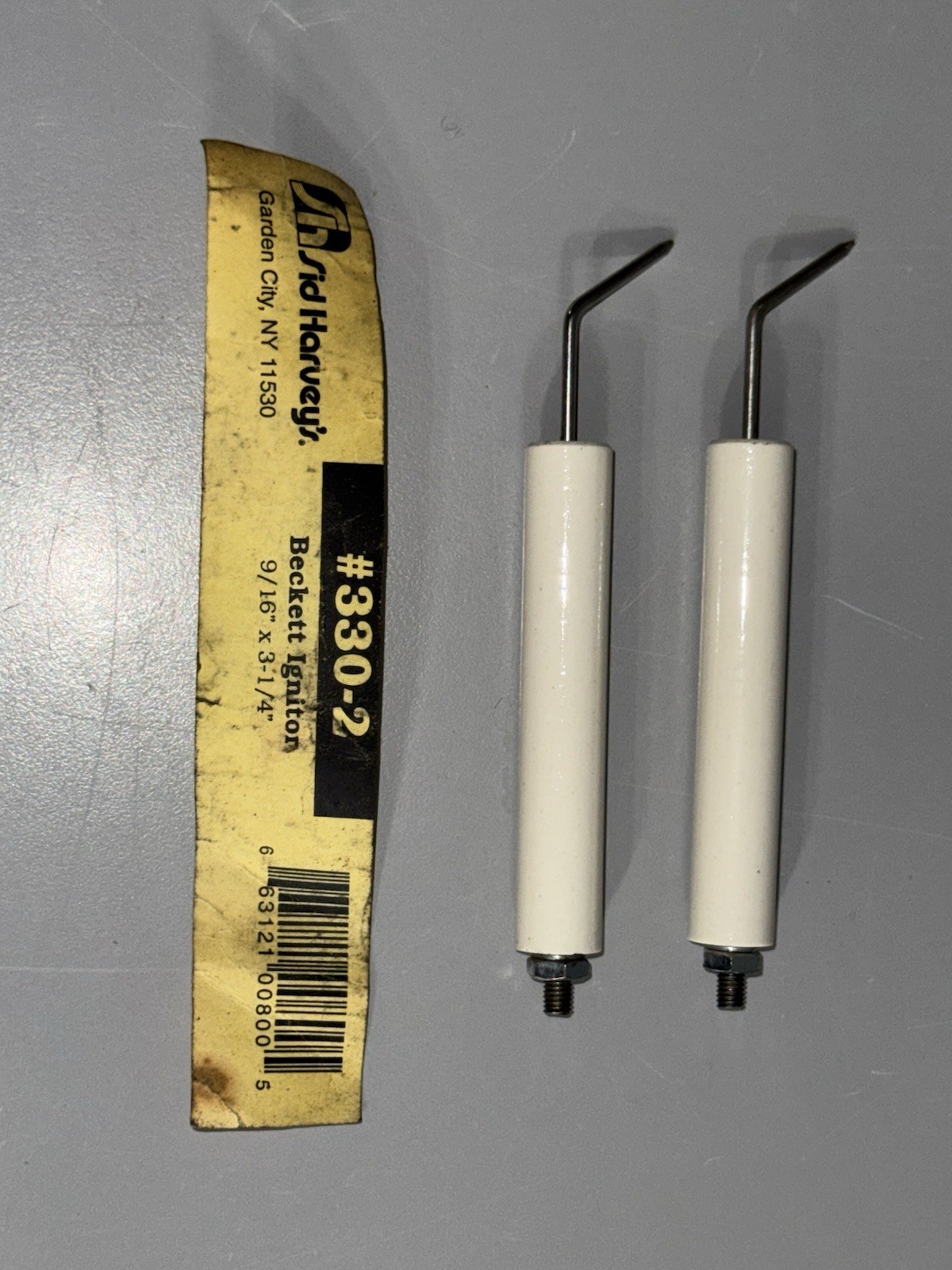 Sid Harvey 330.2 Beckett Electrode Ignitor PAIR of TWO - New