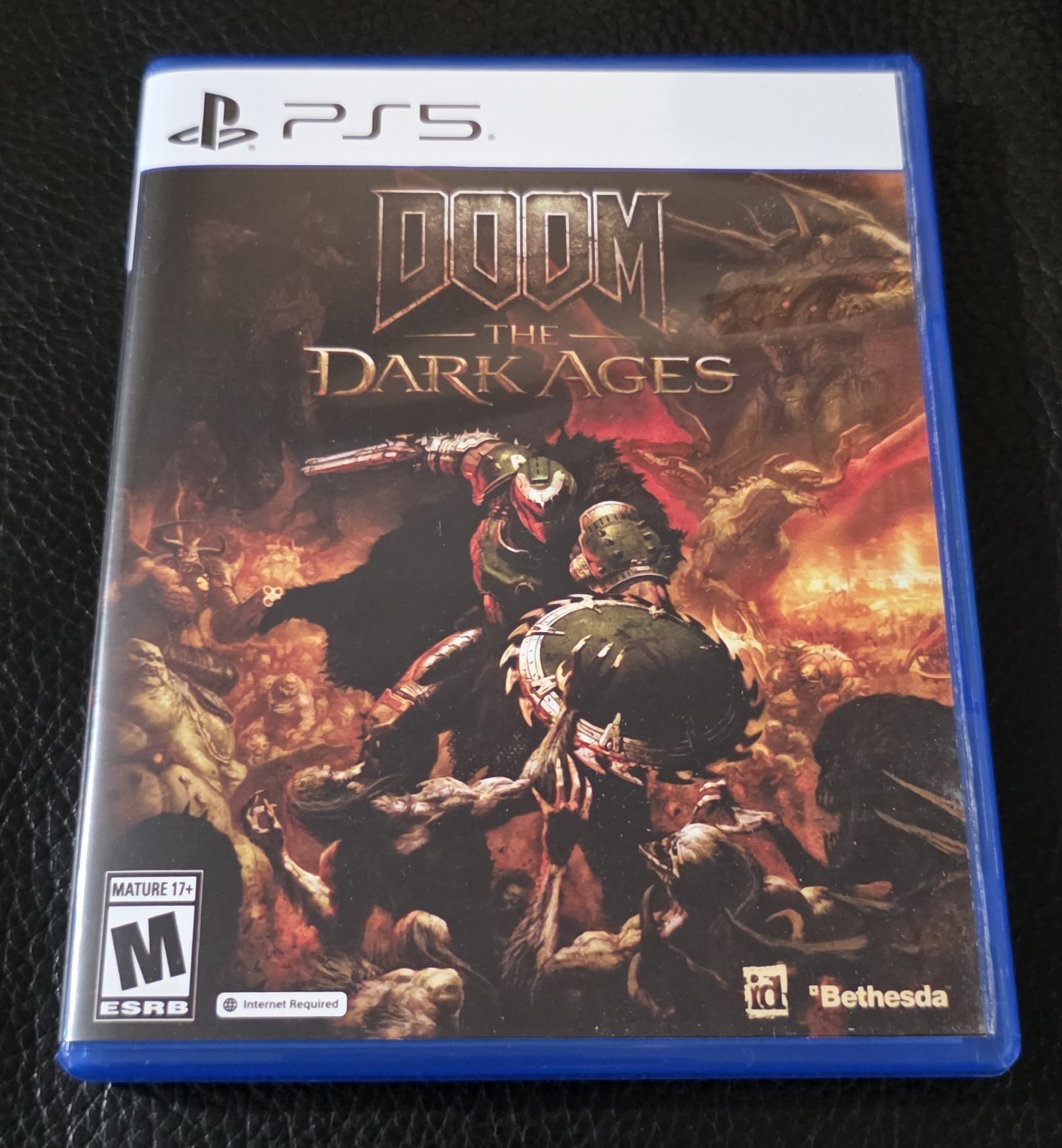 Replacement Case (NO GAME) DOOM The Dark Ages PlayStation PS5