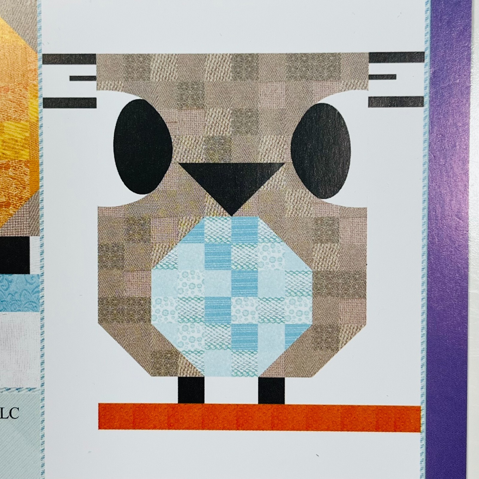 Grow Up Wise Owl Quilt PATTERN NM-134 from Bean Counter Quilts 2013