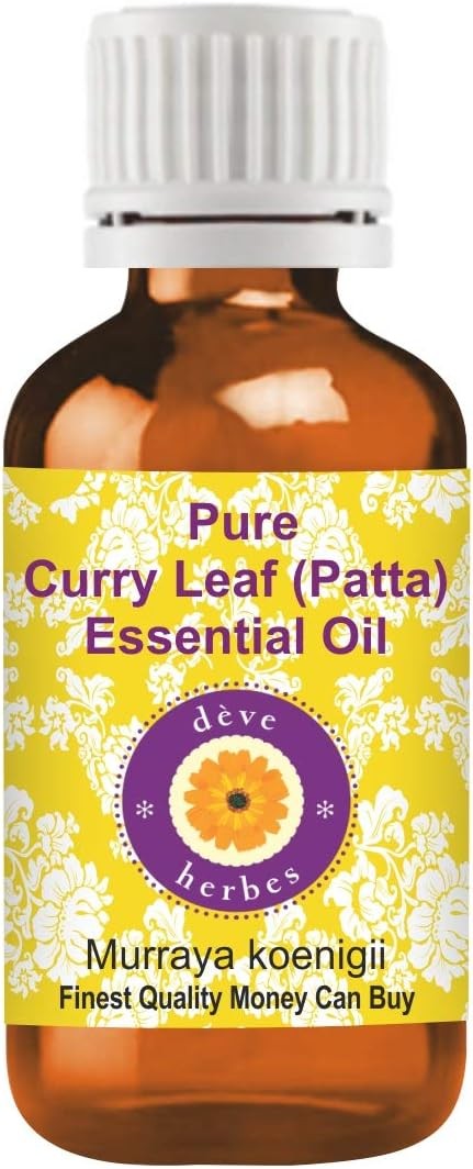 Curry Leaf Essential Oil (Murraya koenigii) 100% Pure Natural Aromatherapy