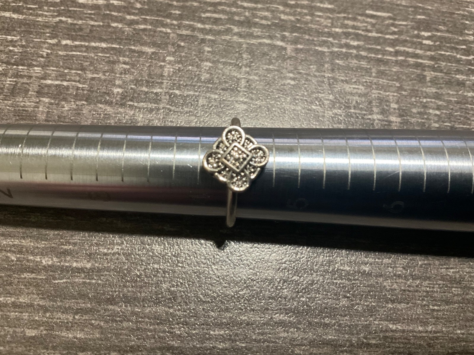 Rare Vintage Silver Tone Irish Celtic Toe Ring