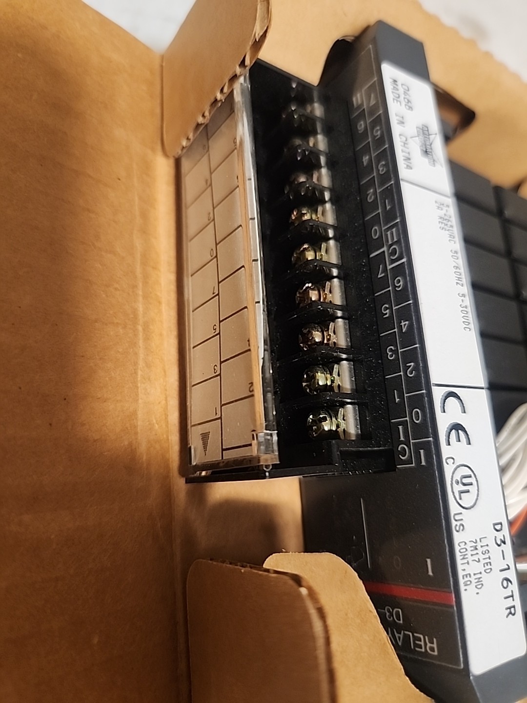 AUTOMATION DIRECT PLC DIRECT D3-16TR Relay Output Module 16 Point