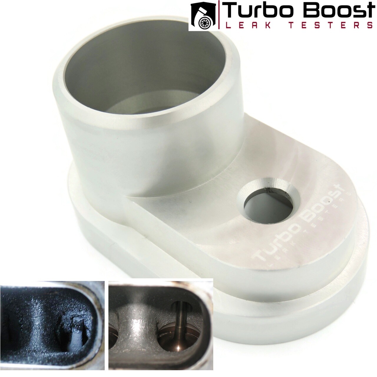 Intake Valve Port Carbon Cleaning Walnut Blaster Adapter VW / AUDI - BILLET ALUM