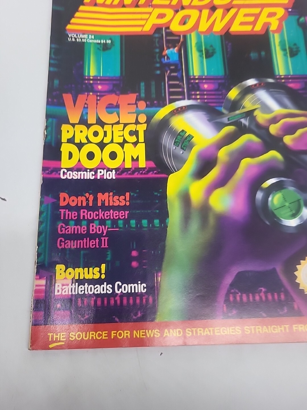 Nintendo Power (Volume 24) Vice: Project Doom No Poster