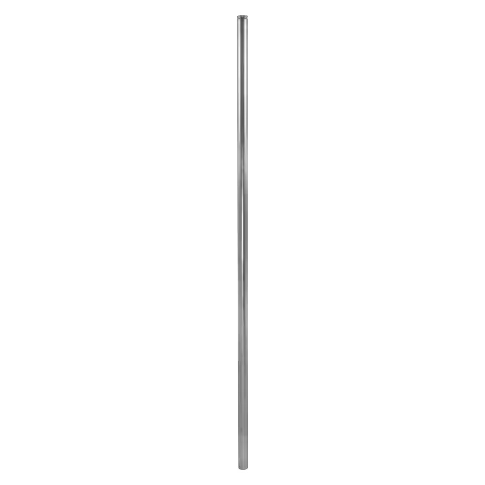 1-5/8 In. Dia X 6 Ft. 16-Gauge Galvanized Steel Chain Link Fence Line Post