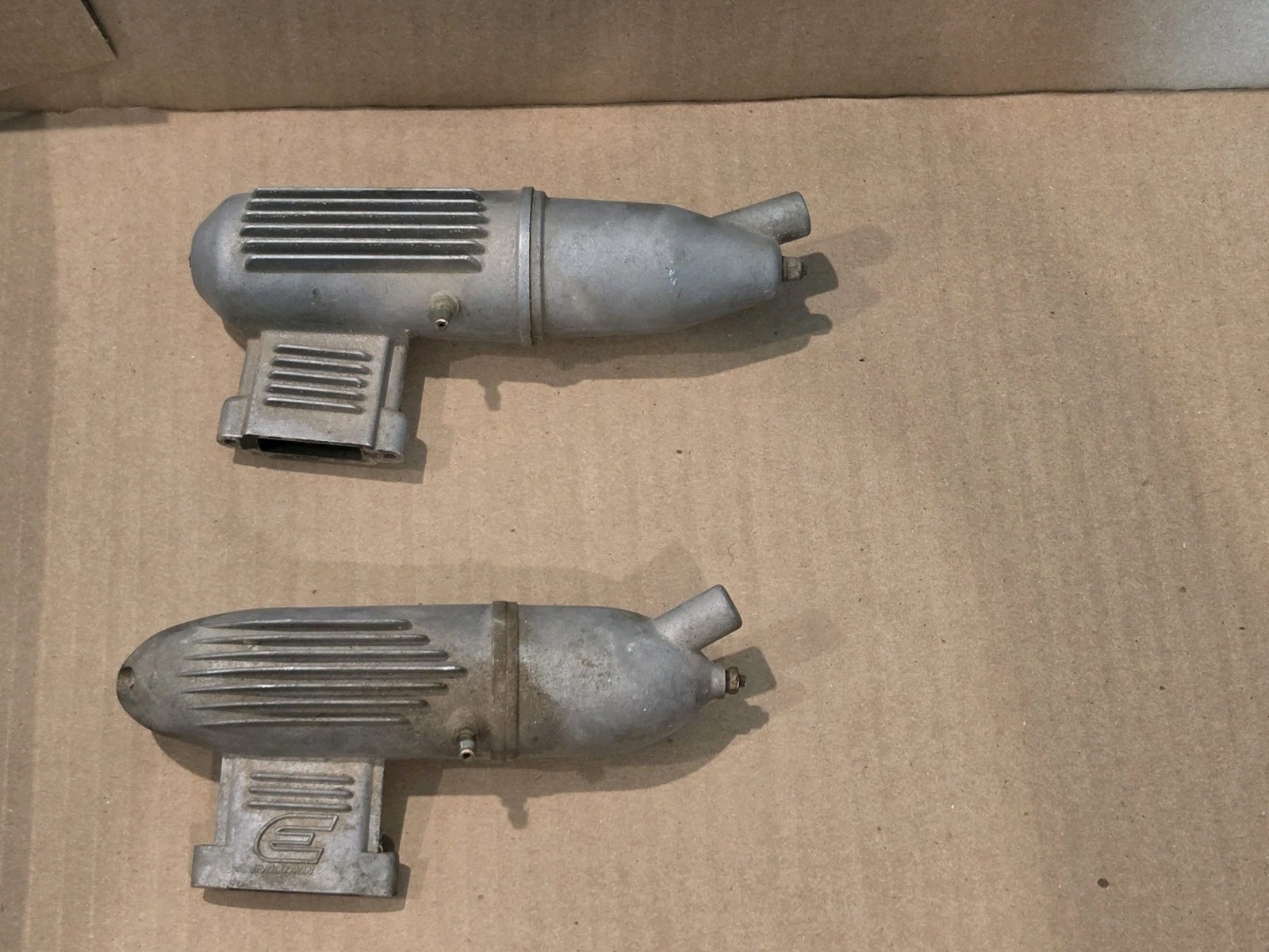 R/C  engine muffler Evolution Lot Of 2