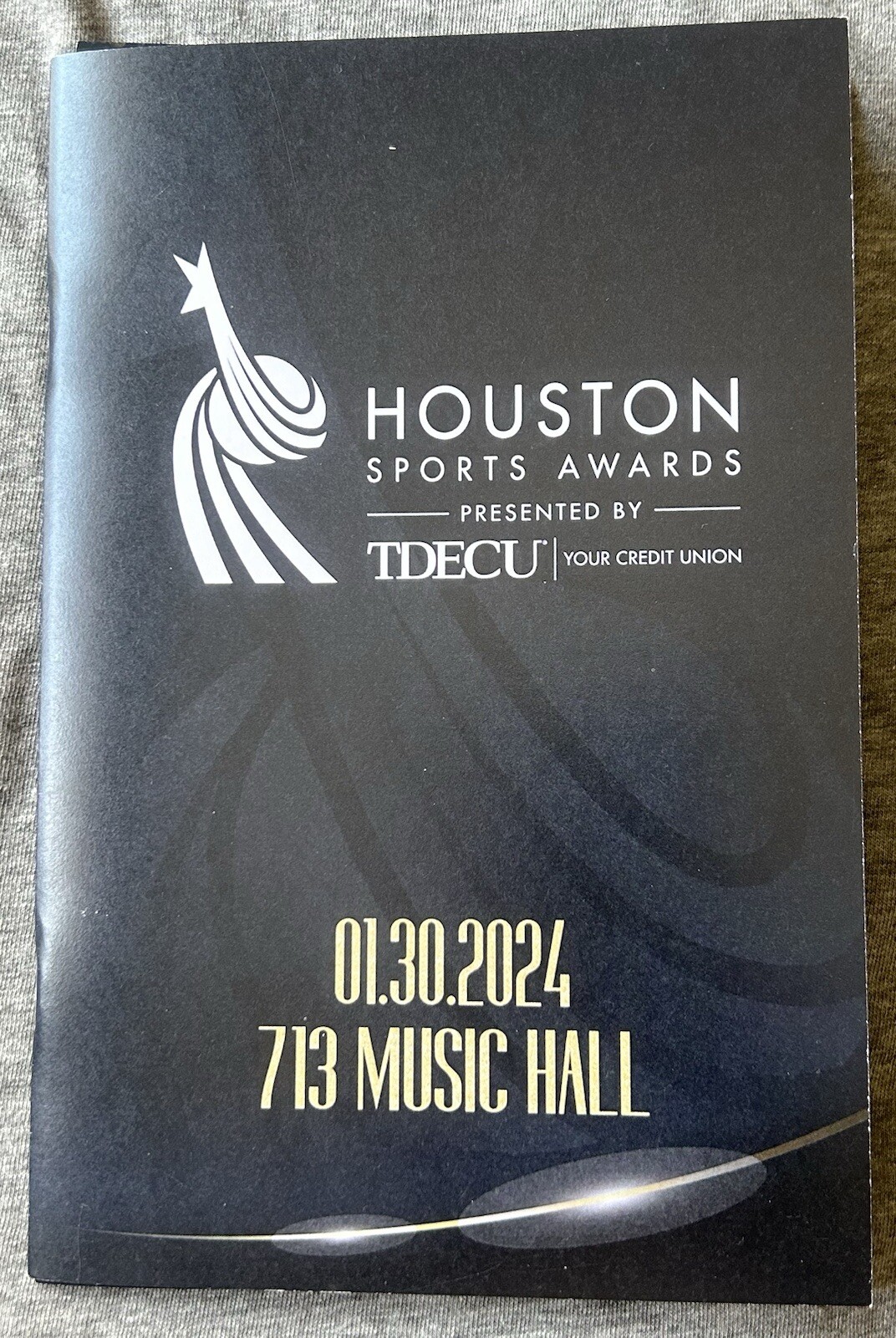 Houston Sports Awards 1/30/2024 Program.