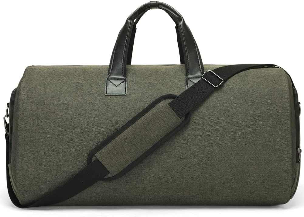 Convertible Garment Bag with Shoulder Strap, Carry on Garment Duffel Bag