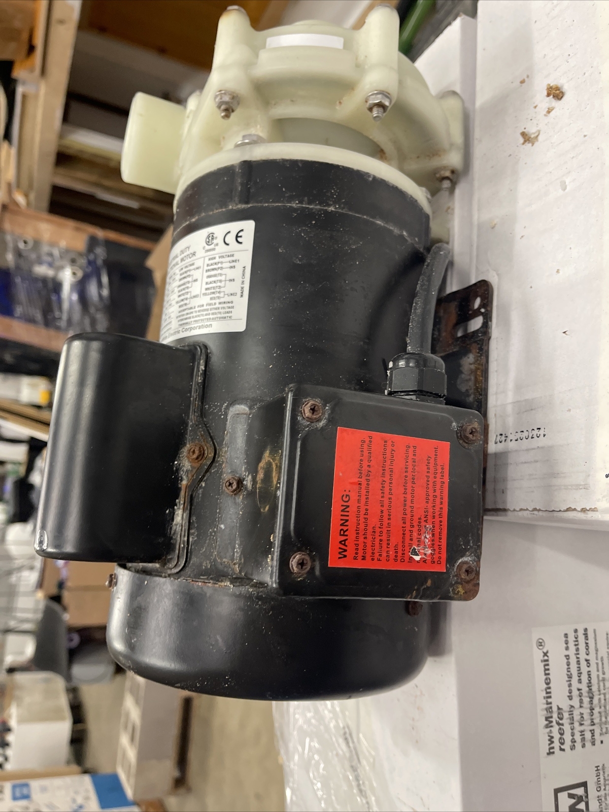 Reeflo Comerical 2hp Aquarium Pump -used 1 Yr