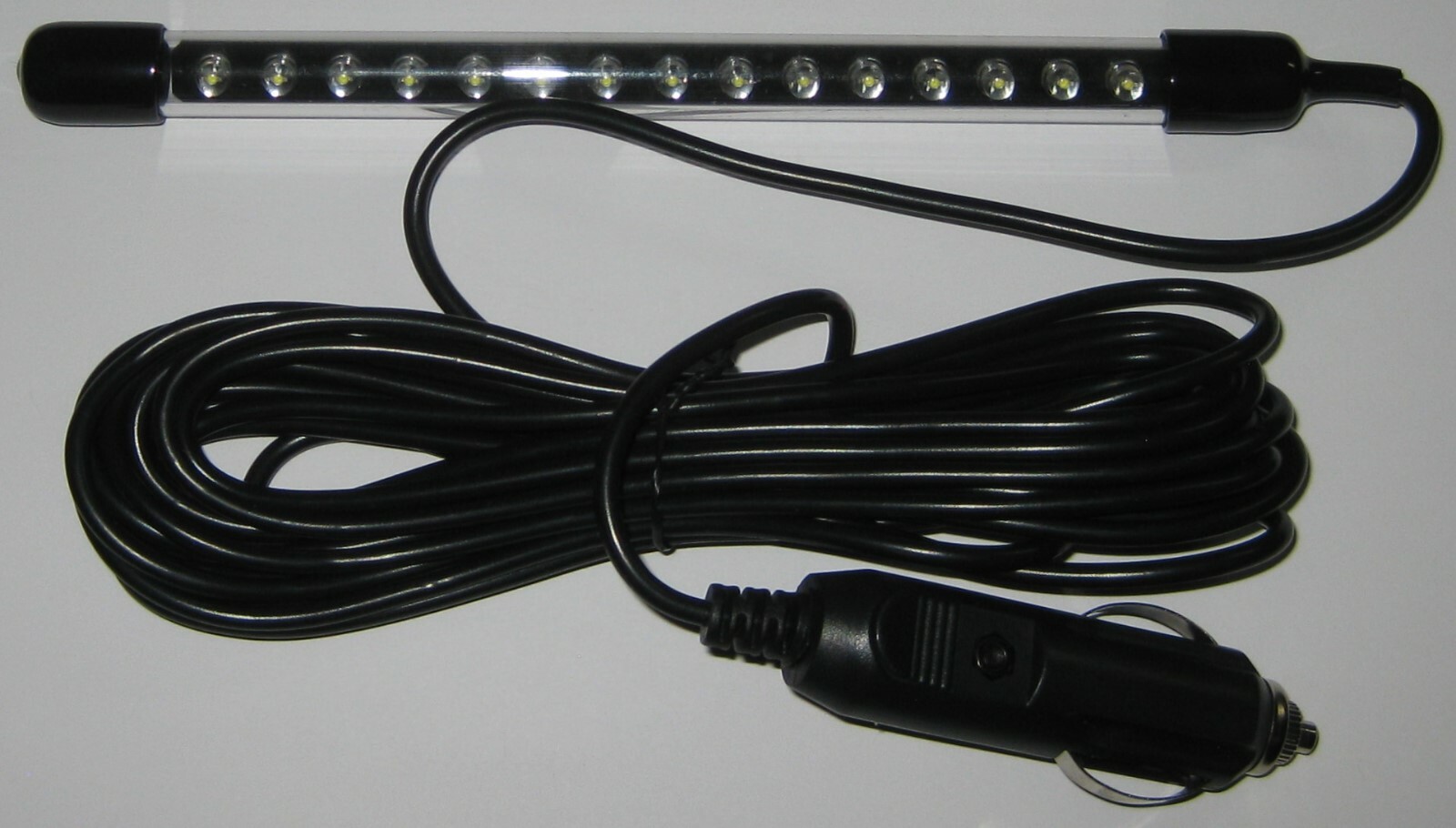 Automotive Bright White 15 LED Magnetic Compact Work Light - 15 ft Cable w/ Plug