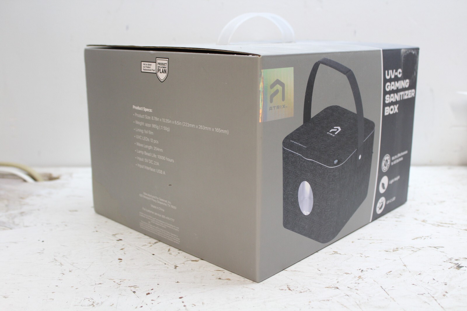 Atrix UV-C Gaming Sanitizer Box