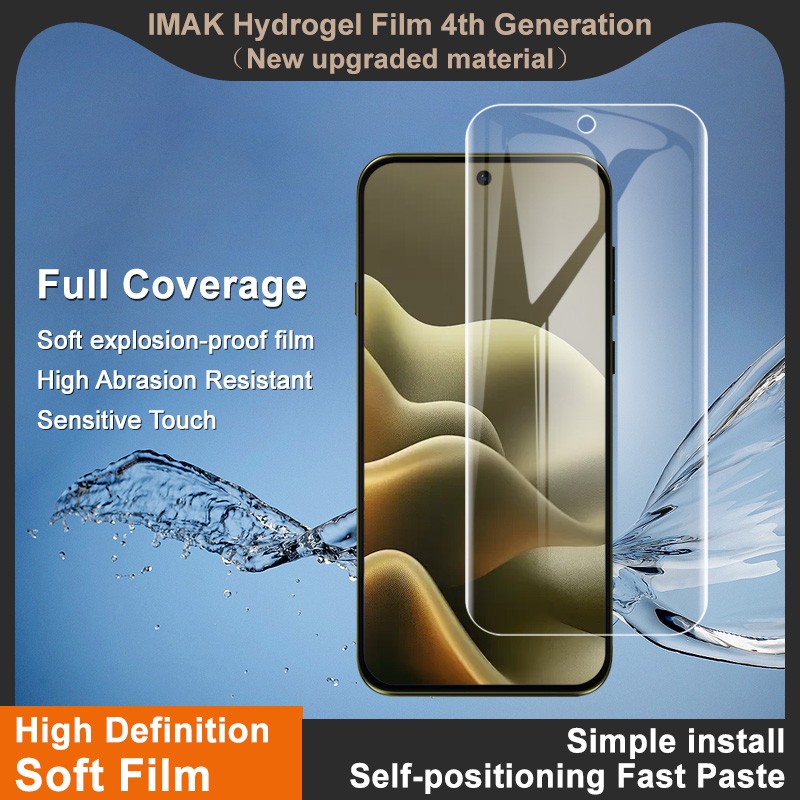 For Motorola Edge (2026), imak Soft Hydrogel Film Front Full Screen Protector