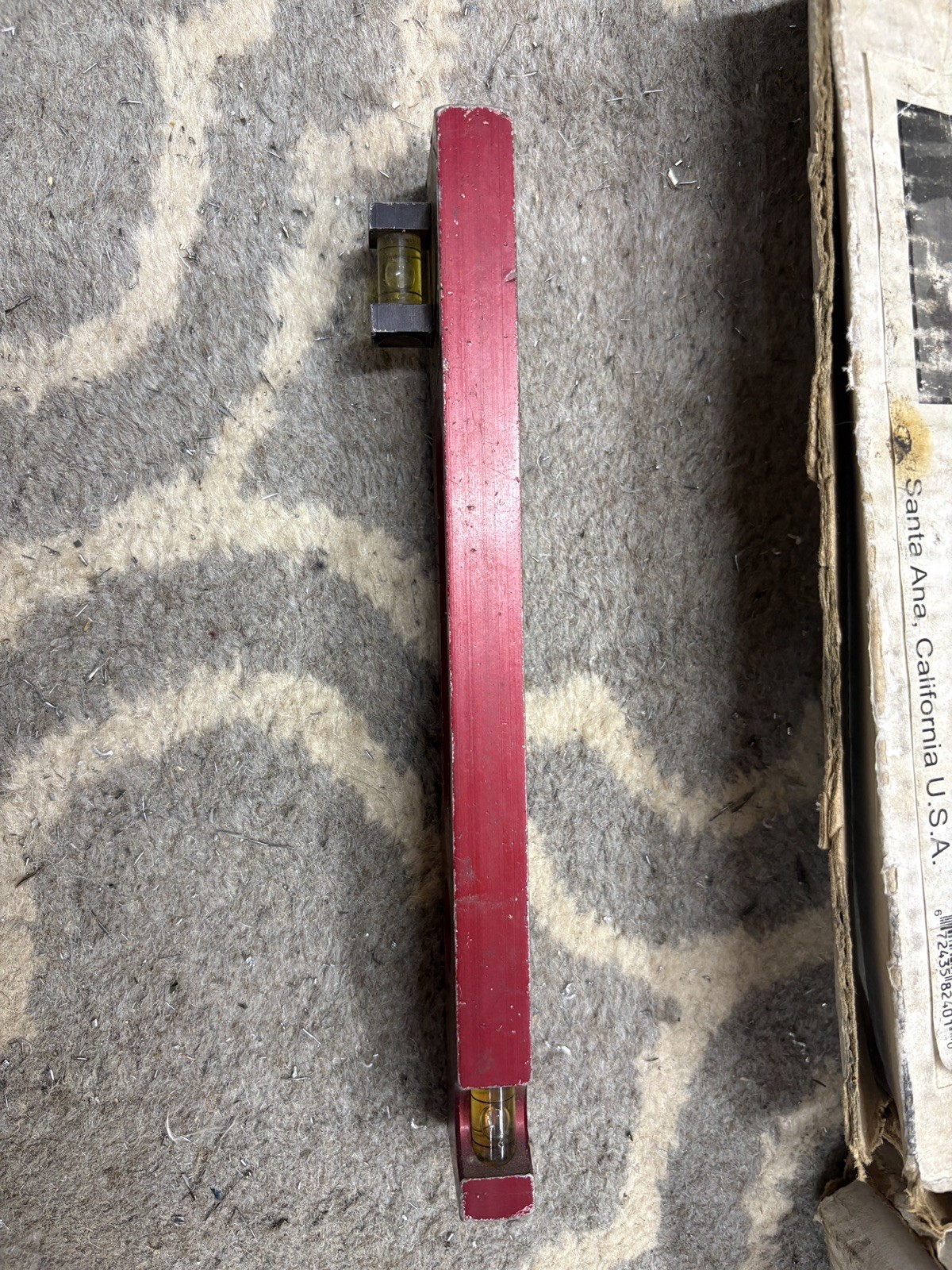 Vintage Flange Wizard Tools PP-200 Pocket Pro Level USA Early Model 9"