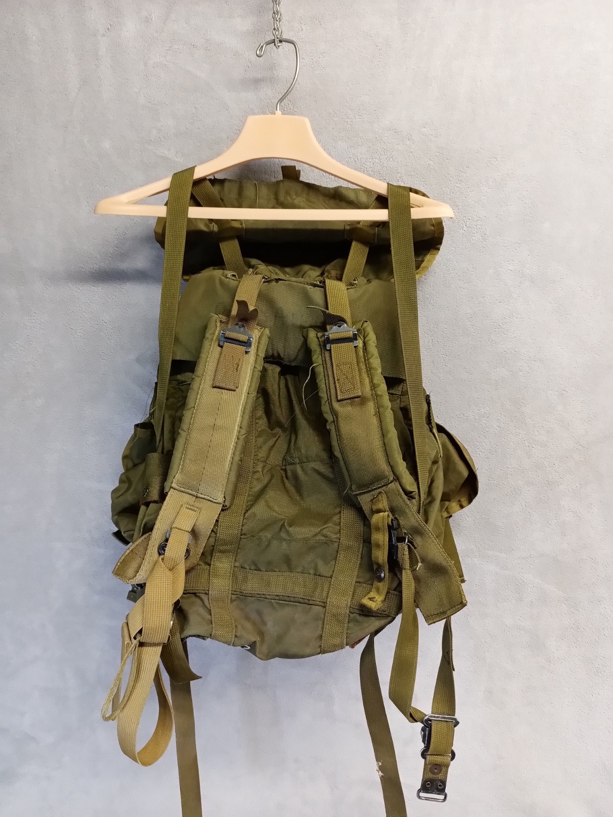 USGI Field Back Pack Combat Nylon Large LC-1 Large Green BPS No Frame