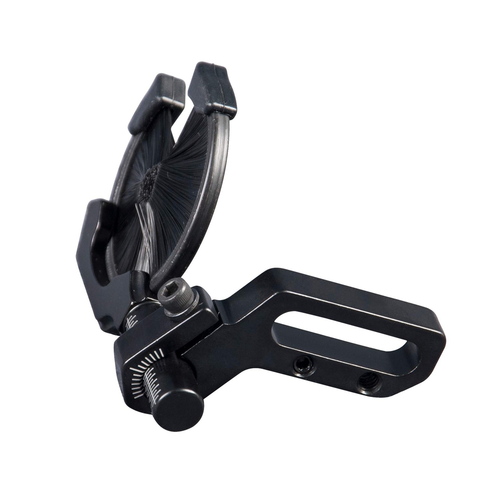 Full Containment Brush Arrow Rest Archery Accessories - Round Black